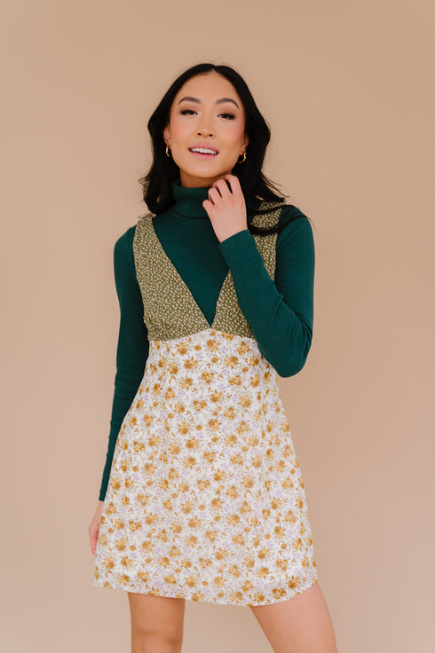 Summer Picnic Floral Dress