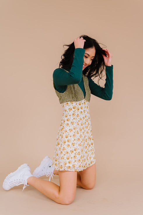 Summer Picnic Floral Dress