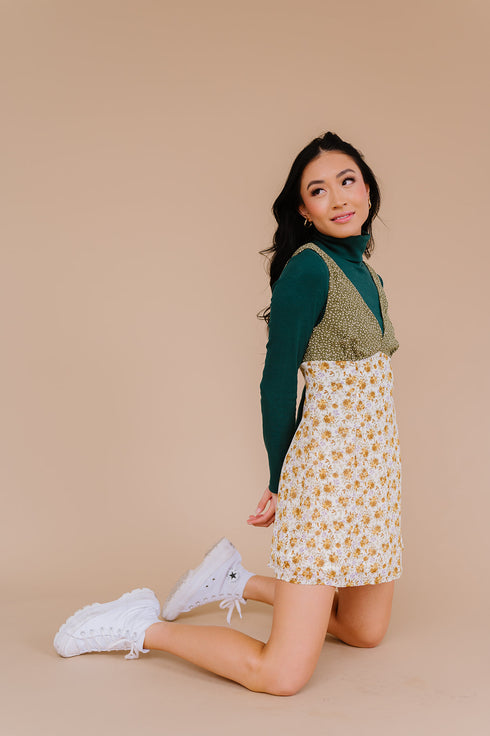 Summer Picnic Floral Dress