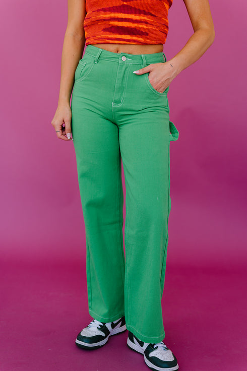 Bowie Cargo Pants // Green