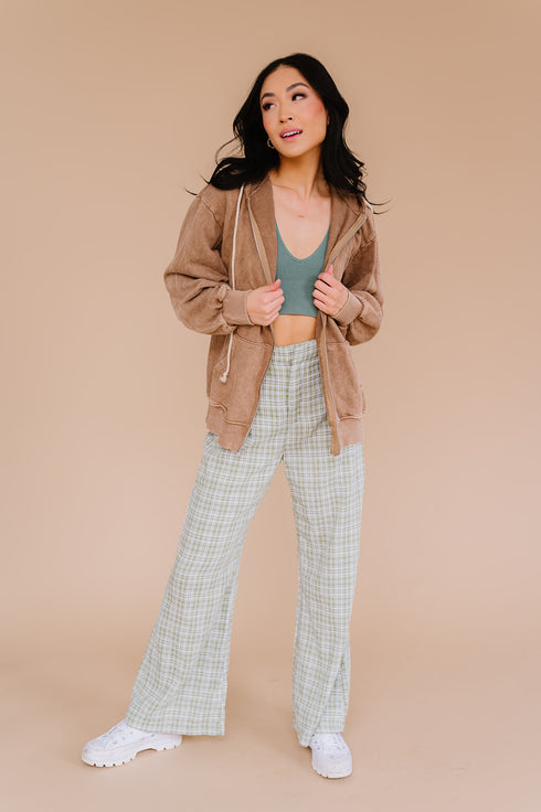 On The Groove Plaid Trouser *RESTOCKED*
