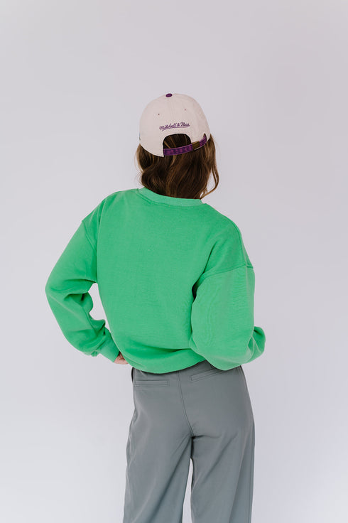 Beach Club Pullover// Green