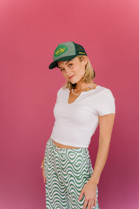 Holy Grail Top // White