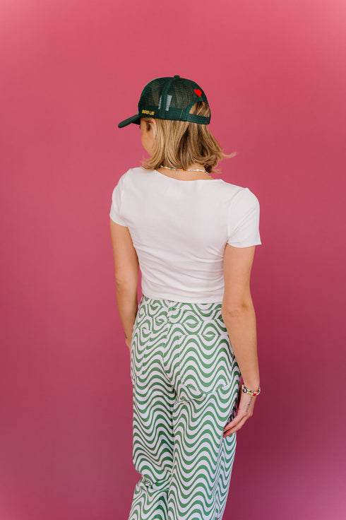 Holy Grail Top // White