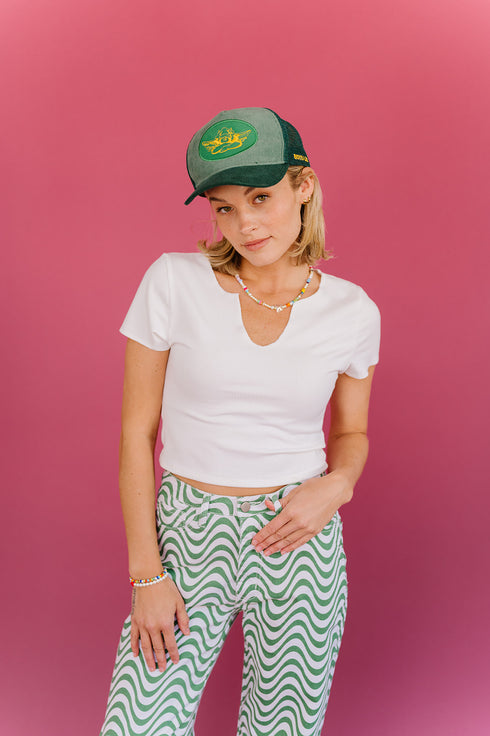 Holy Grail Top // White