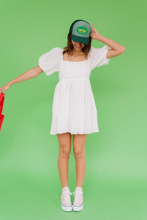 Summer Lovin' Dress// White