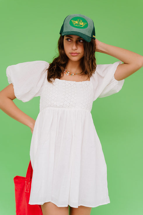 Summer Lovin' Dress// White