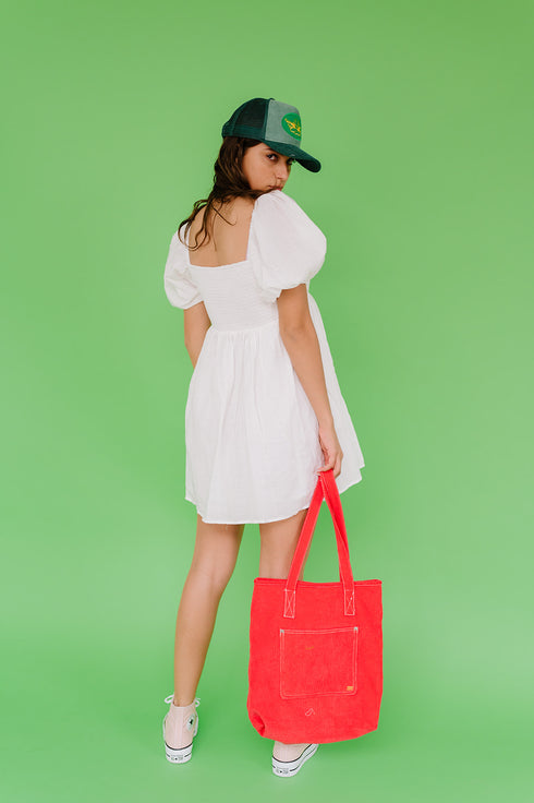 Summer Lovin' Dress// White