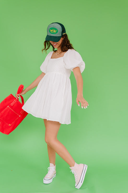 Summer Lovin' Dress// White