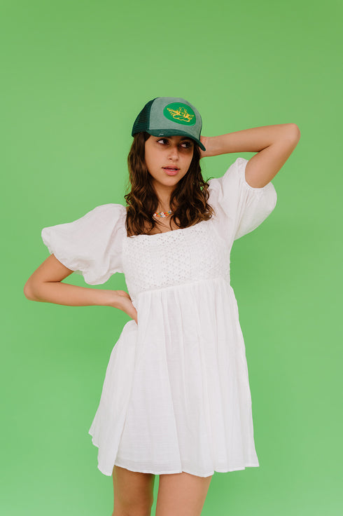 Summer Lovin' Dress// White