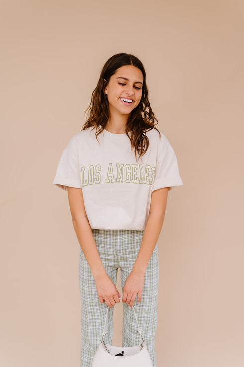 Hey L.A. Tee// Green