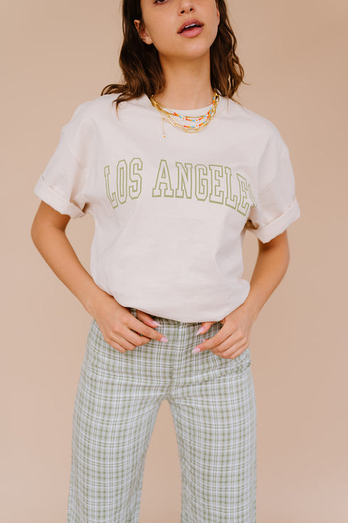 Hey L.A. Tee// Green