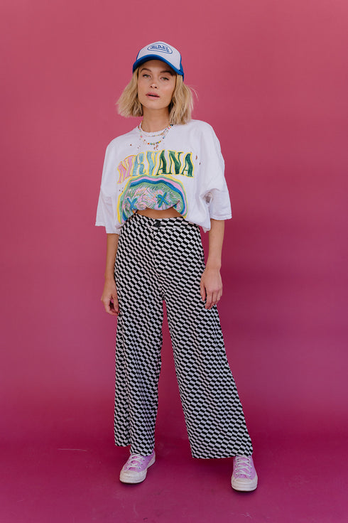 With The Band Checkered Pant