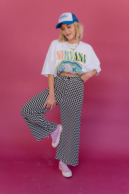 With The Band Checkered Pant