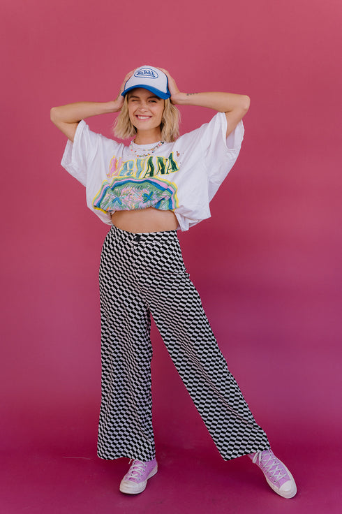 With The Band Checkered Pant