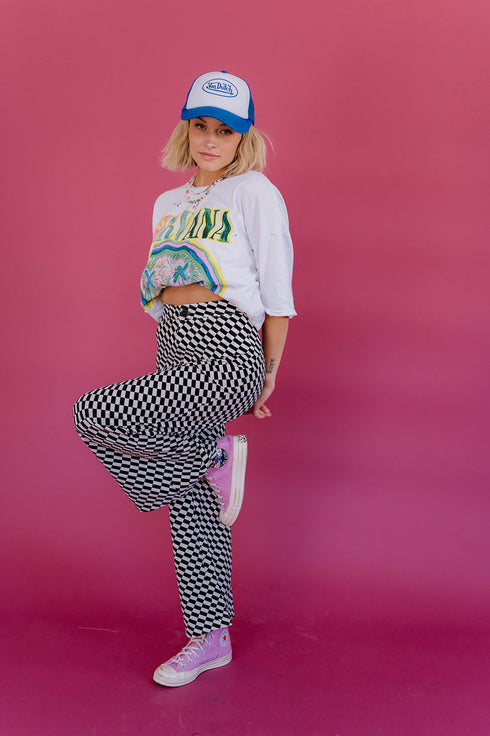 With The Band Checkered Pant
