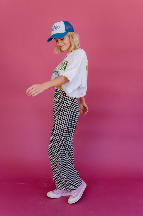 With The Band Checkered Pant
