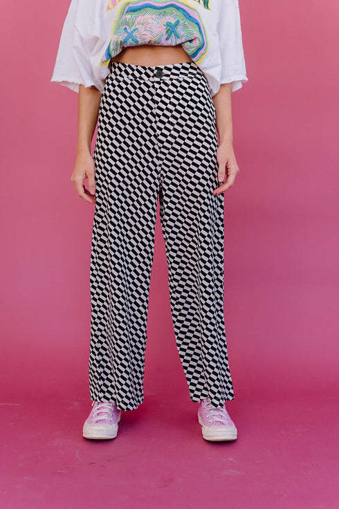 With The Band Checkered Pant