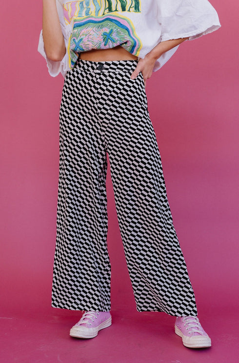 With The Band Checkered Pant