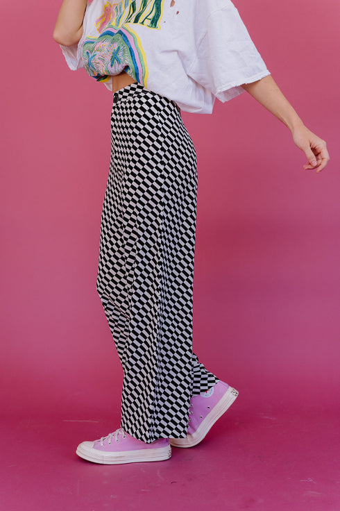 With The Band Checkered Pant