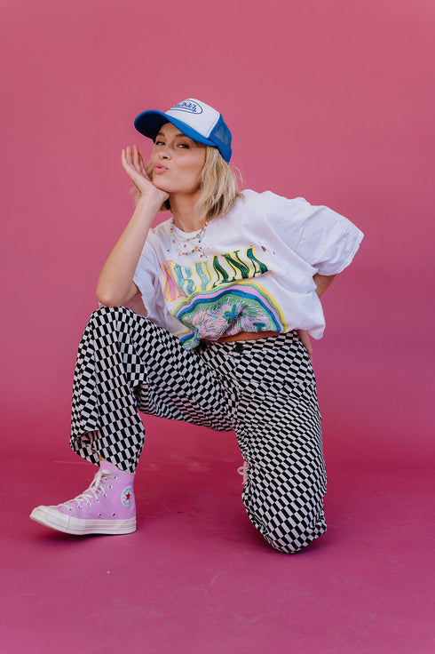 With The Band Checkered Pant