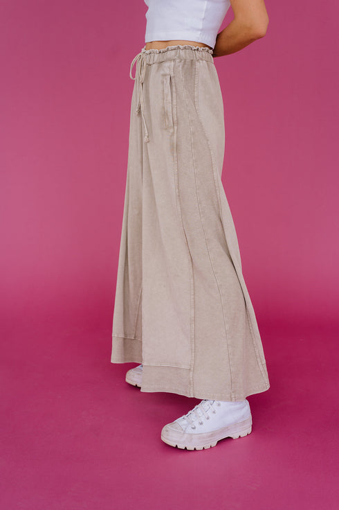 Loving Is Easy Lounge Pant// Stone *RESTOCKED*