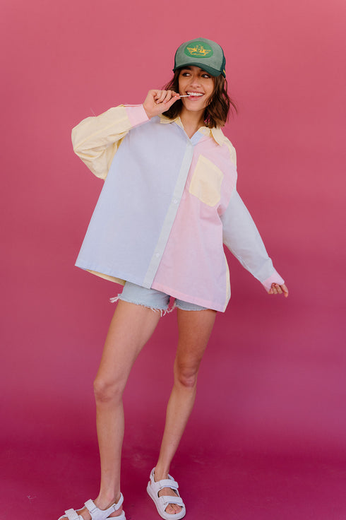 Vacay Mode Striped Top