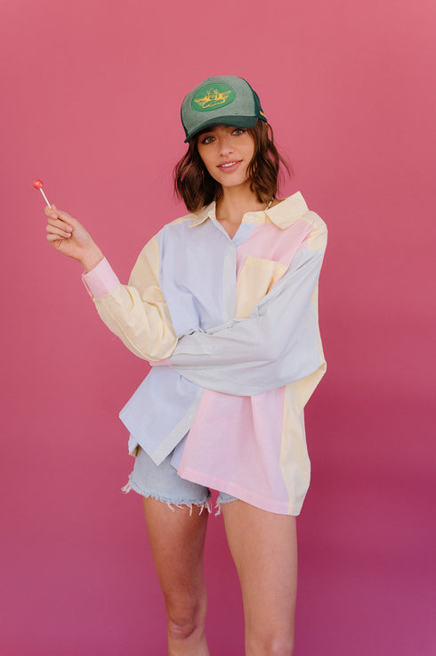 Vacay Mode Striped Top