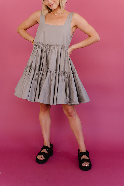 Golden Hour Dress // Sage