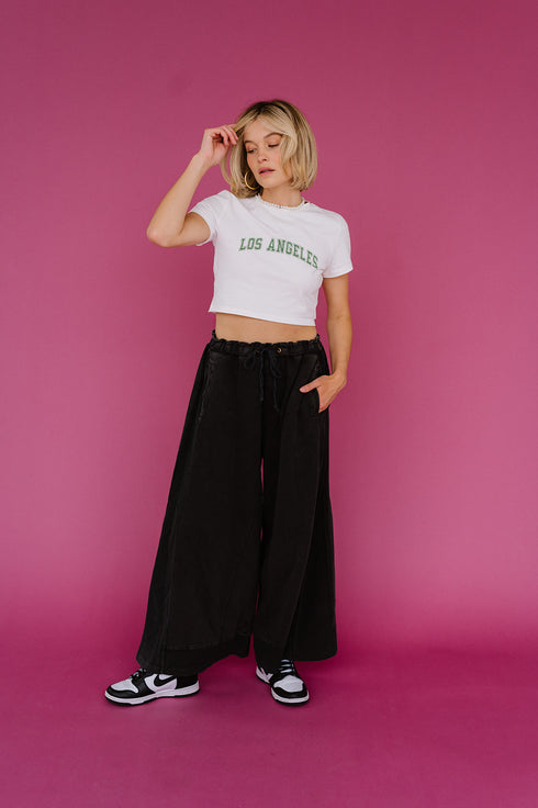 Loving Is Easy Lounge Pant// Black