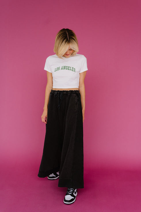 Loving Is Easy Lounge Pant// Black