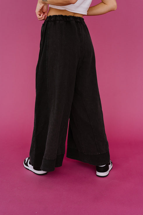 Loving Is Easy Lounge Pant// Black