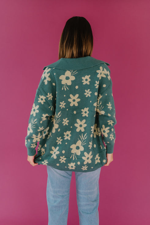 Twin Flame Floral Cardigan