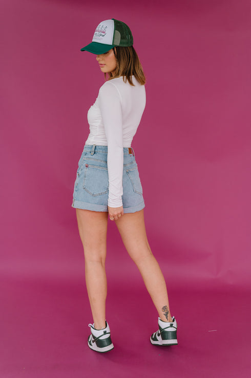 Barbie Moment Top// White