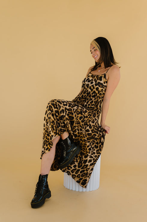 Wild Child Leopard Dress
