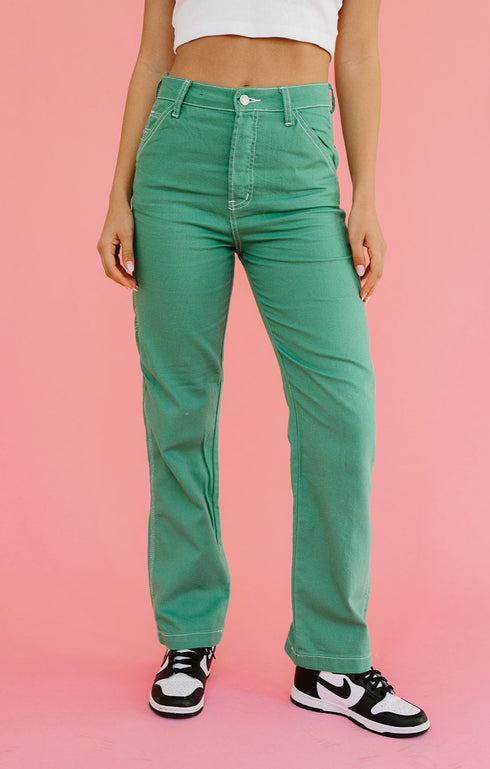 Deja Vu Cargo Pant// Green *RESTOCKED*