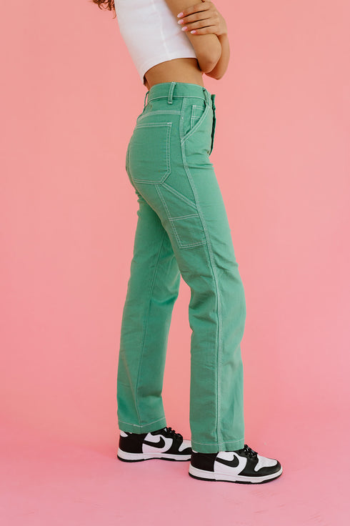 Deja Vu Cargo Pant// Green *RESTOCKED*