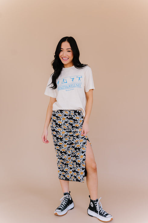 Feel It Still Midi Skirt