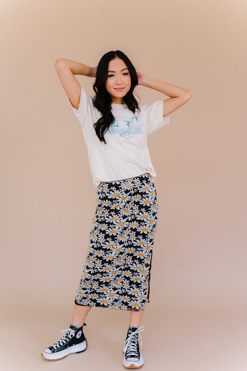 Feel It Still Midi Skirt