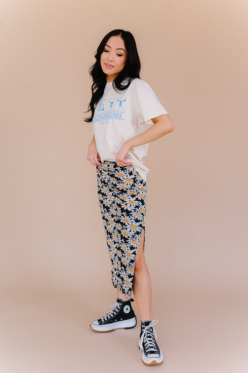 Feel It Still Midi Skirt