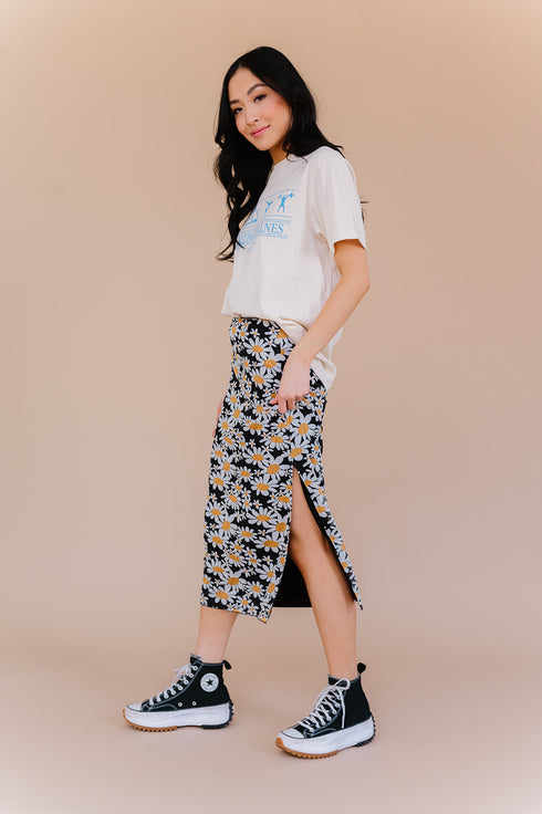 Feel It Still Midi Skirt