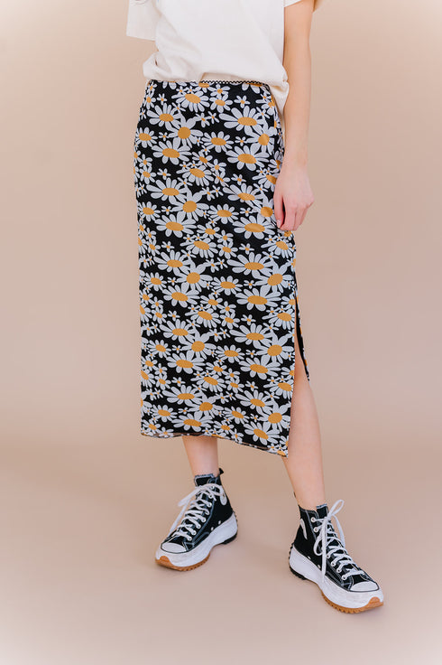 Feel It Still Midi Skirt