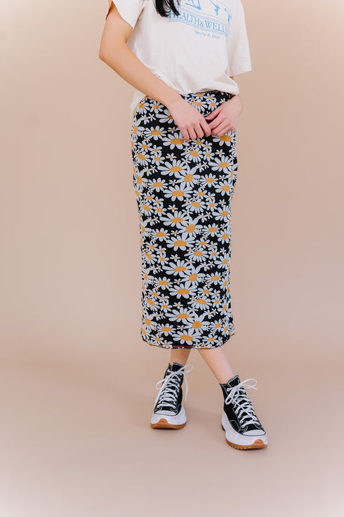 Feel It Still Midi Skirt