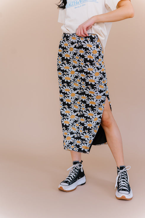 Feel It Still Midi Skirt