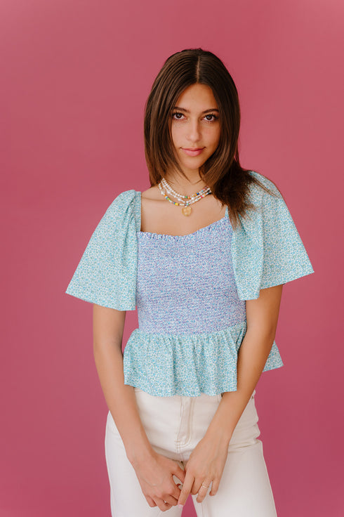 Ditsy Days Floral Top