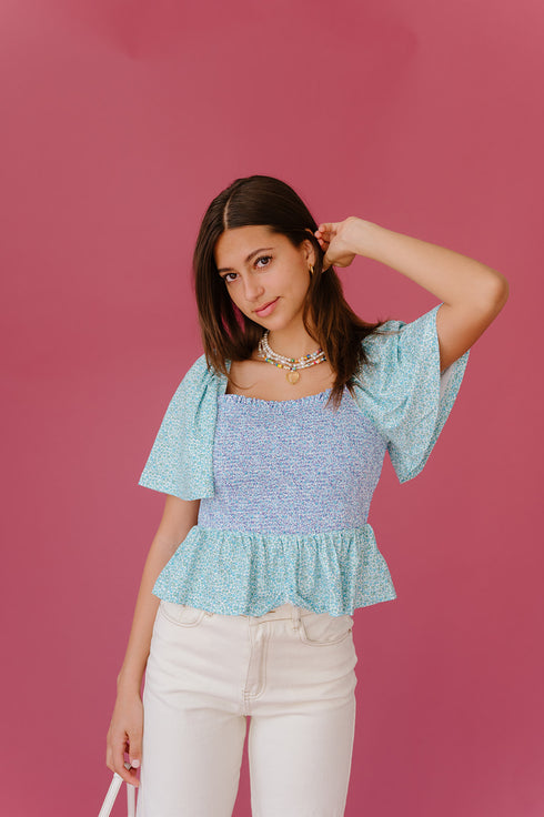 Ditsy Days Floral Top