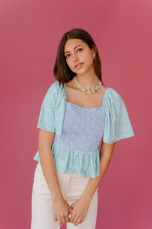 Ditsy Days Floral Top