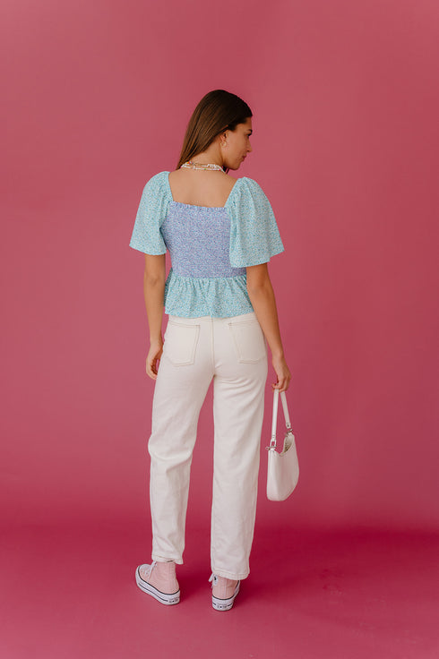 Ditsy Days Floral Top