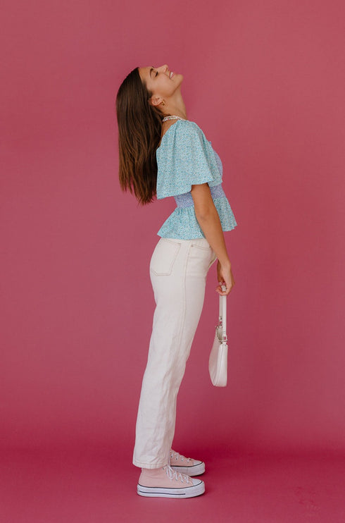 Ditsy Days Floral Top