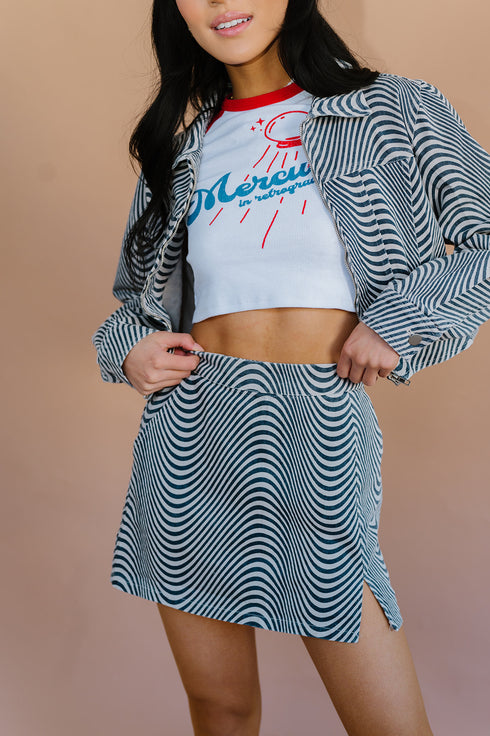 Love Club Denim Skirt